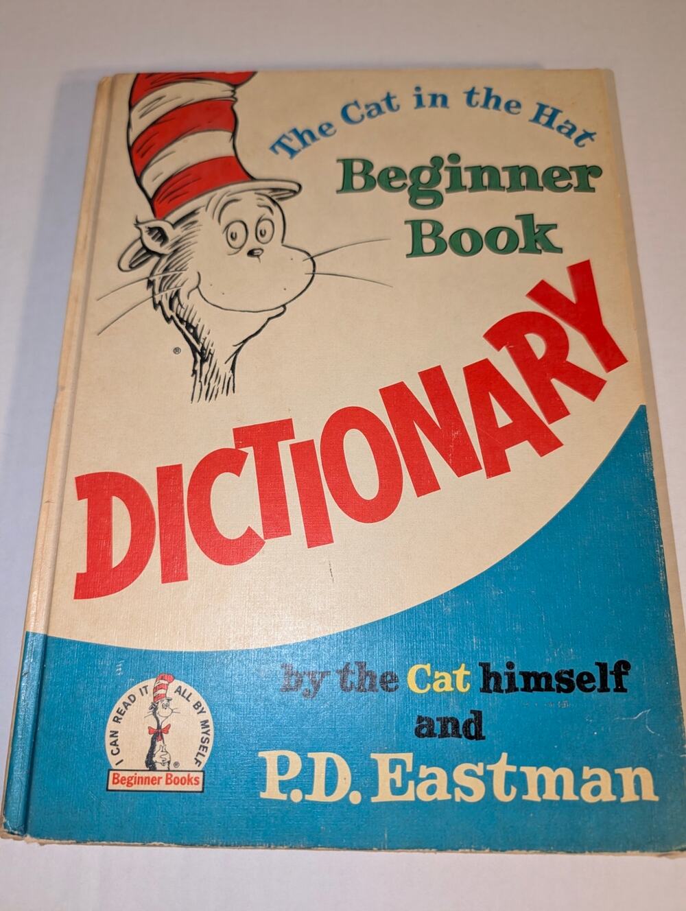 The Cat In The Hat Beginner Book Dictionary Dr. Seuss P.D. Eastman 1964 1st Ed.